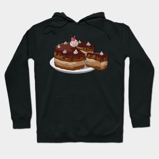 Chocolate Cake Cakes Hoodie